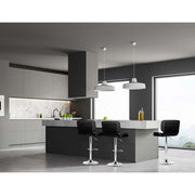 Artiss 4x Bar Stools Pu Leather Chrome Kitchen Bar Stool Chairs Gas Lift