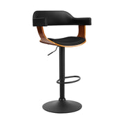 Artiss 1 X Swivel Gas Lift Bar Stool - Black