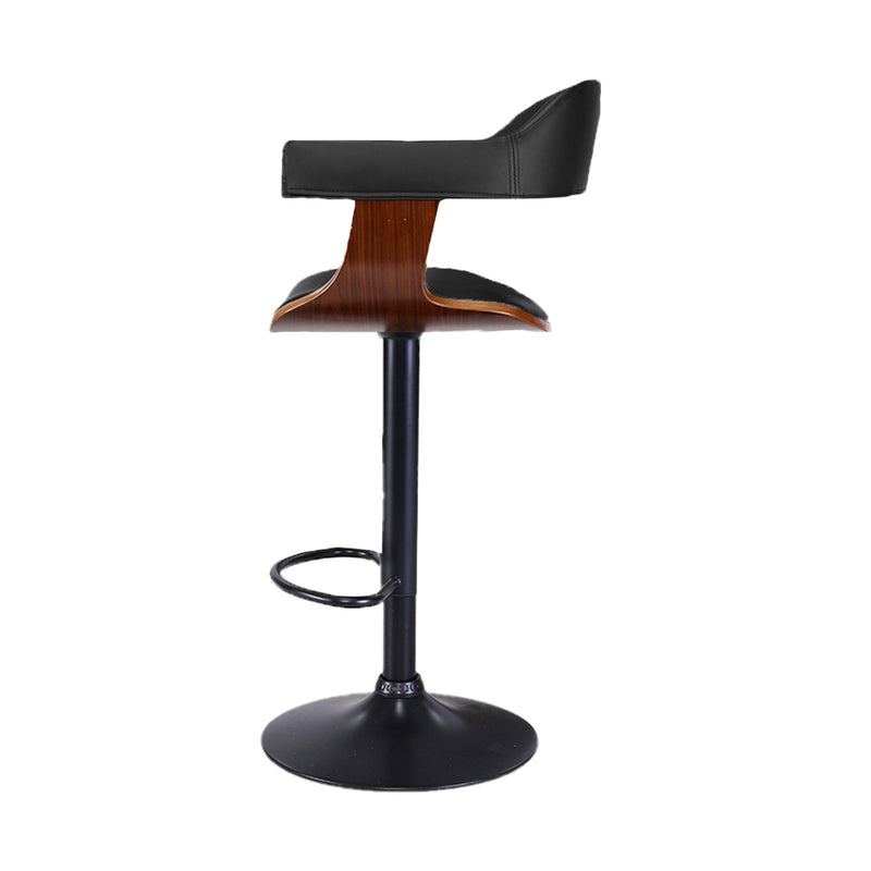 Artiss 1 X Swivel Gas Lift Bar Stool - Black