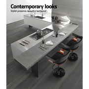 Artiss 1 X Swivel Gas Lift Bar Stool - Black