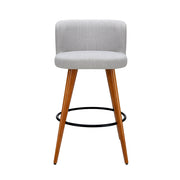Artiss 4x Wooden Bar Stools Modern Bar Stool Kitchen Dining Chairs Cafe