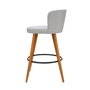Artiss 4x Wooden Bar Stools Modern Bar Stool Kitchen Dining Chairs Cafe