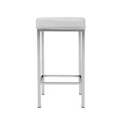 Artiss Set of 2 Pu Leather Backless Bar Stools