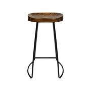 Artiss 4x Vintage Tractor Bar Stools Retro Bar Stool Industrial Chairs 65cm