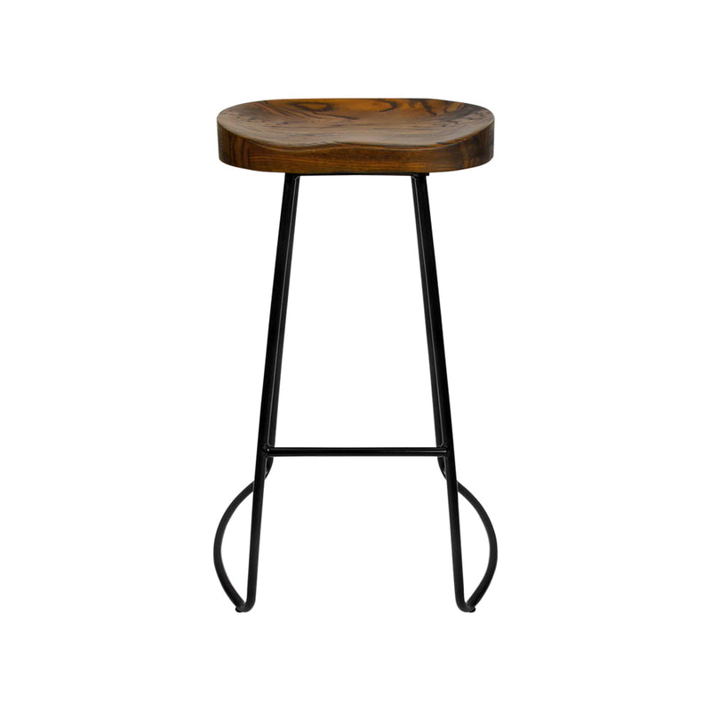 Artiss 4x Vintage Tractor Bar Stools Retro Bar Stool Industrial Chairs 65cm