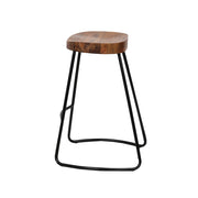 Artiss 4x Vintage Tractor Bar Stools Retro Bar Stool Industrial Chairs 65cm