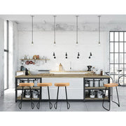 Artiss 4x Vintage Tractor Bar Stools Retro Bar Stool Industrial Chairs 65cm