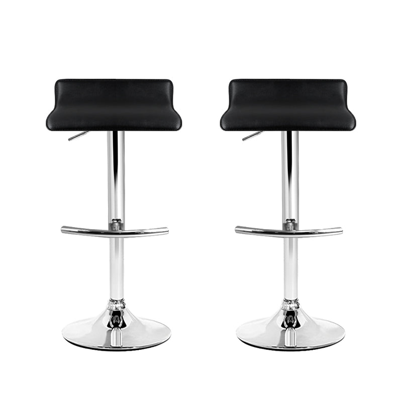 Artiss Set of 2 Pu Leather Bar Stools