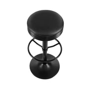 Artiss 2x Kitchen Bar Stools Gas Lift Bar Stool Chairs Swivel Barstools Black