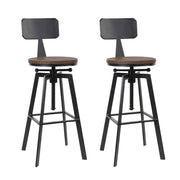 Artiss 2x Vintage Bar Stools