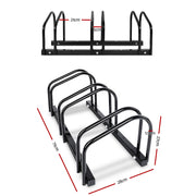 Portable Bike Parking Rack Bicycle Instant Storage Stand - Black