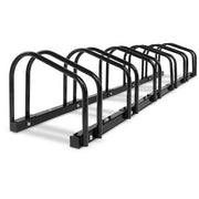 Portable Bike Parking Rack Bicycle Instant Storage Stand - Black 6 Parking Rack