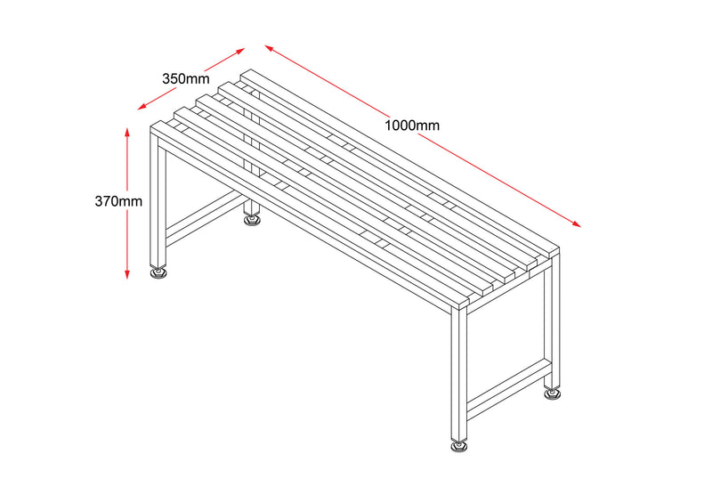 Rapidline Single Sided Bench Seat