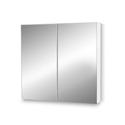 Cefito Bathroom Vanity Mirror With Storage Cabinet - White Two Door