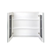 Cefito Bathroom Vanity Mirror With Storage Cabinet - White