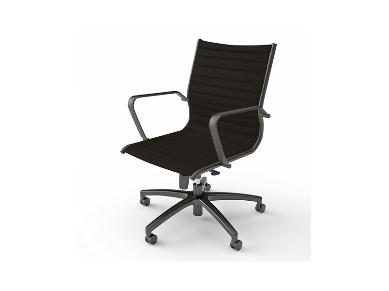 Metro Midback Executive chair Black PU