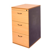 Rapidline Worker Filing Cabinet Beech Three (3)
