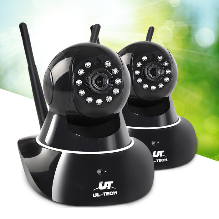 UL Tech Set of 2 1080P Wireless IP Cameras