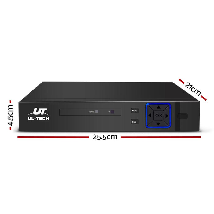 UL-TECH 5 IN 1 Video Recorder CCTV Security System HDMI 1080P