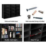 Artiss 528 DVD 1116 CD Storage Shelf Media Rack Stand Cupboard Book Unit