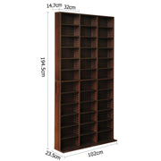 Artiss 528 DVD 1116 CD Storage Shelf Media Rack Stand Cupboard Book Unit