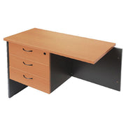 Rapidline 3 Personal Drawer Fixed Under Desk Pedestal