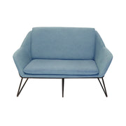 Rapidline Two Seater Lounge Chair Light Blue