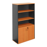 Rapidline Lockable Half Door Wall Unit Cherry