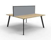 Rapidline Eternity Double Sided Workstation With Screens