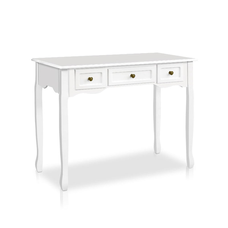 Artiss Hallway Console Table Hall Side Dressing Entry Display 3 Drawers White
