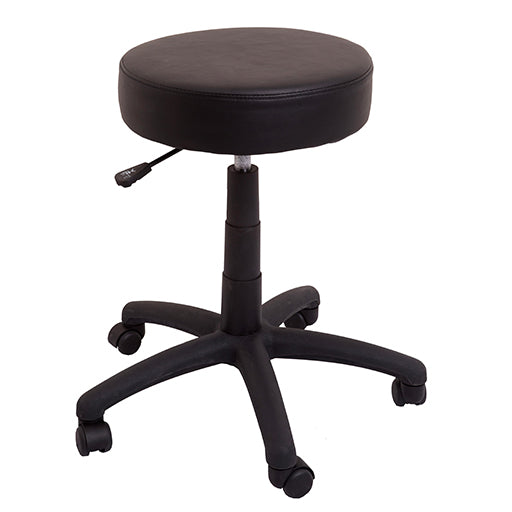 Rapidline Height Adjustable Desk Height Stool With 400mm Round Seat