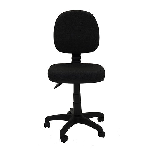 Rapidline Semi Ergonomic Medium Back Executive Task Office Chair Black