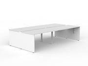 EkoSystem Shared 4-User Workspace 1500mmX750mm White