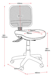 Rapidline Fully Ergonomic Executive Task Office Chair With Mesh Back