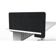 Rapidline Eco Panel Desk Mounted Screen Black