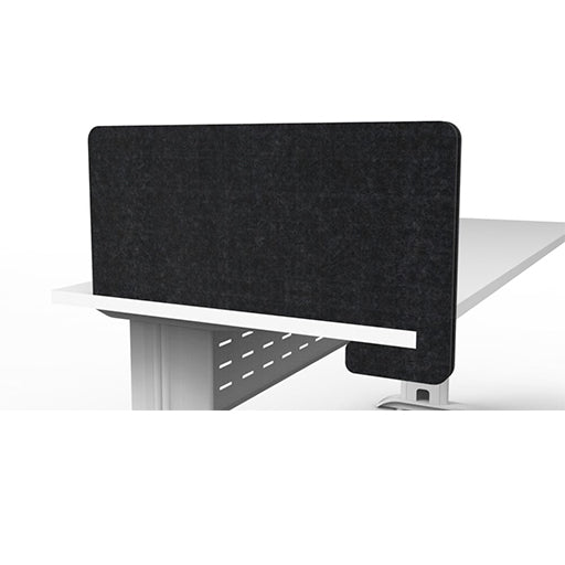 Rapidline Eco Panel Desk Mounted Screen Black