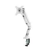 Rapidline Executive Gas Spring Single Monitor Arm White
