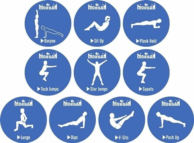 Morgan 10Pcs Exercise Dots Pack Default Title