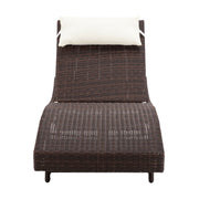 Gardeon Outdoor Wicker Sun Lounge