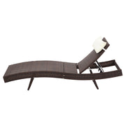 Gardeon Outdoor Wicker Sun Lounge
