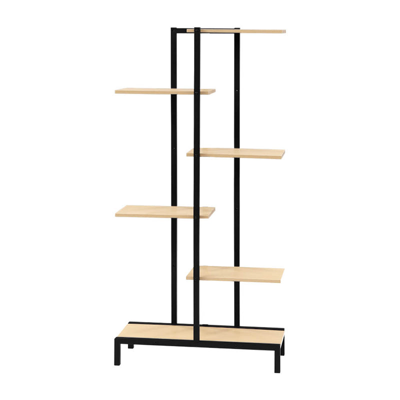 Artiss Multi-tier Indoor Outdoor Metal Wooden Plant Stands Garden Shelf Garden Display