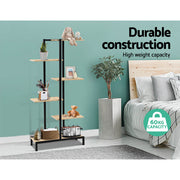 Artiss Multi-tier Indoor Outdoor Metal Wooden Plant Stands Garden Shelf Garden Display