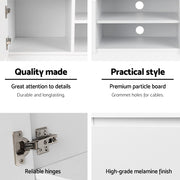Artiss TV Entertainment Unit - White