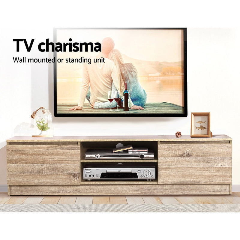 Artiss Jason 160cm Entertainment Unit - Natural
