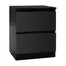 Artiss Bedside Tables Drawers Side Table Black
