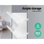 Artiss Display Shelf 9-Shelf Tree Bookshelf Book Storage Rack Bookcase