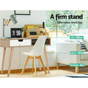 Artiss 2 Drawer Wood Computer Desk