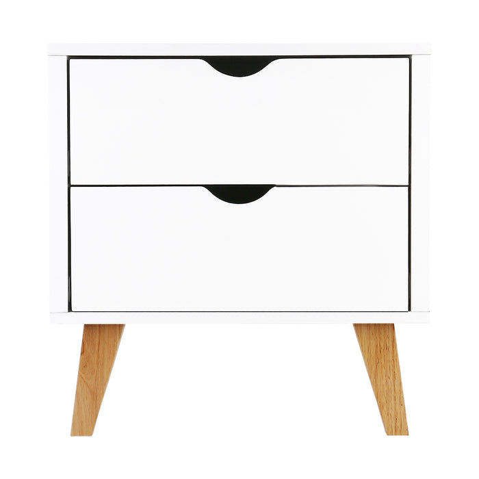 Artiss Anders Bedside Table - White