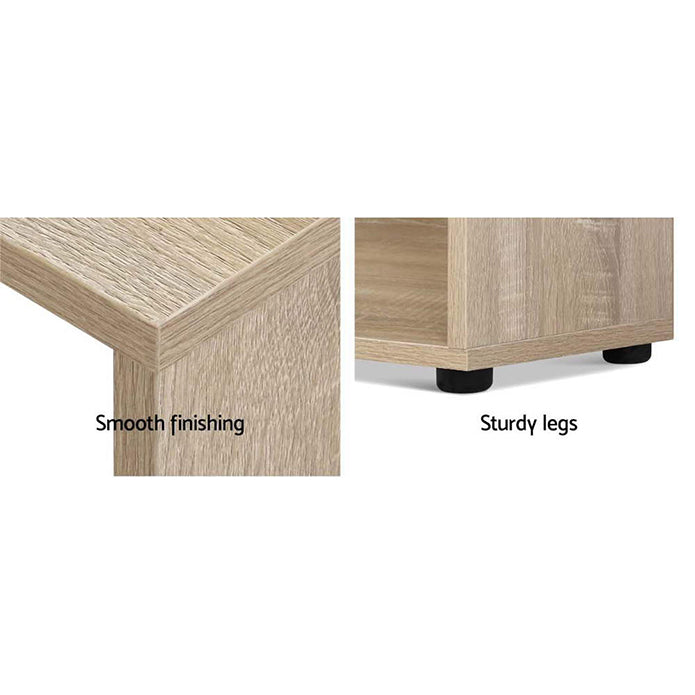 Artiss Corner Study Table or Office Computer Desk with Storage Solution