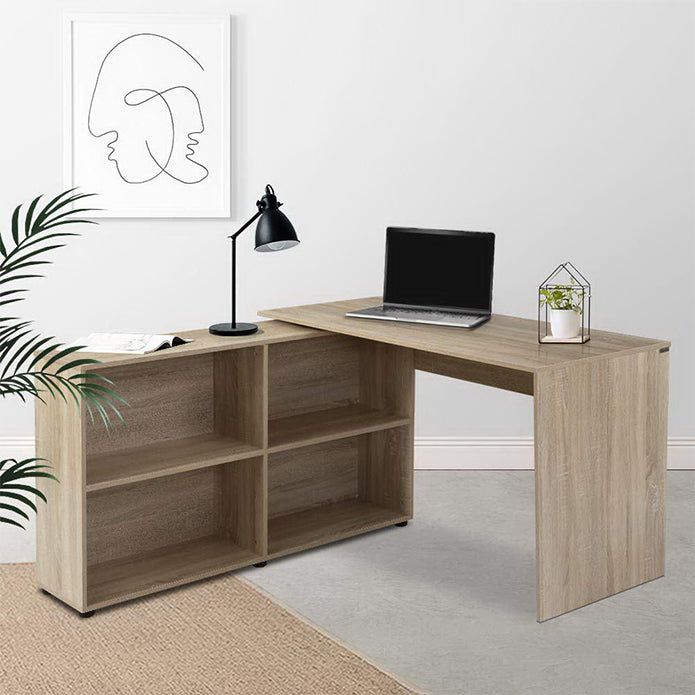 Artiss Corner Study Table or Office Computer Desk with Storage Solution